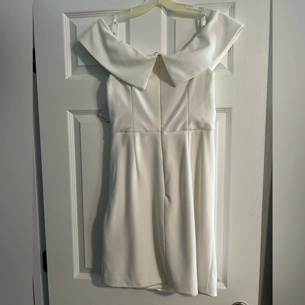 Soft white dress perfect for bridal shower, bachelorette, or honeymoon! - Picture 2 of 4